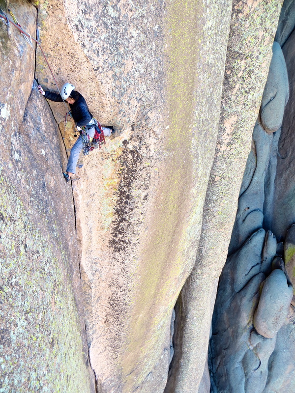 Abracadaver cochise stronghold rock climbing